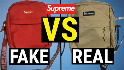 supreme shoulder bag teal ss17 fake|real supreme shirt stitching.